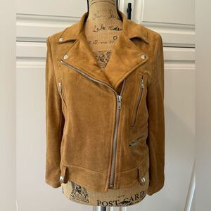 Microfibre moto jacket